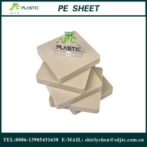 Høj kvalitet 4 ved 8 arks sort Hdpe polyethylenplast